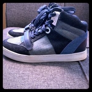 Michael Kors denim hi tops